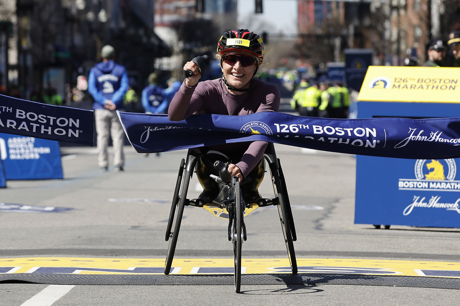 APTOPIX Boston Marathon